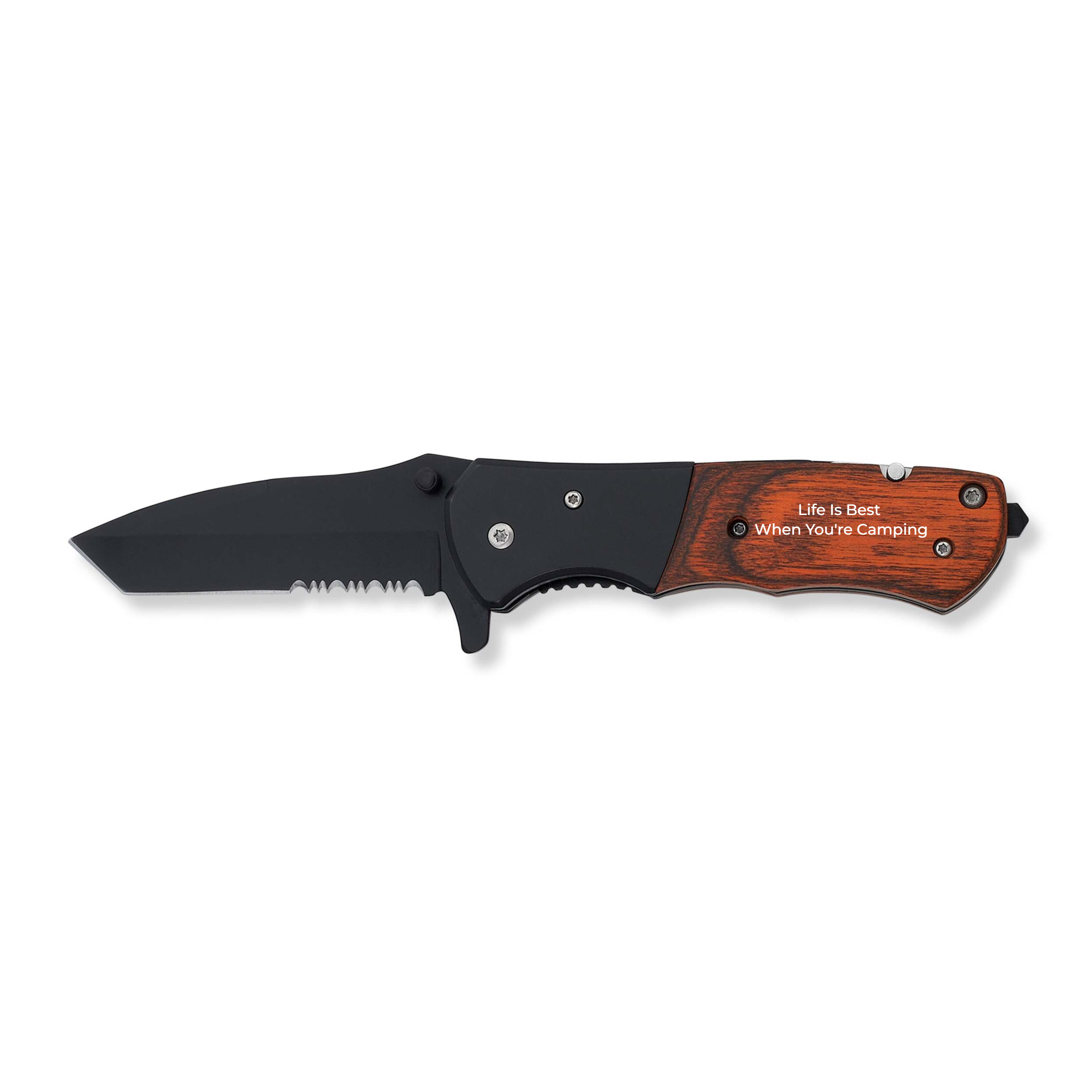 Camping-Themed Pocket Knives