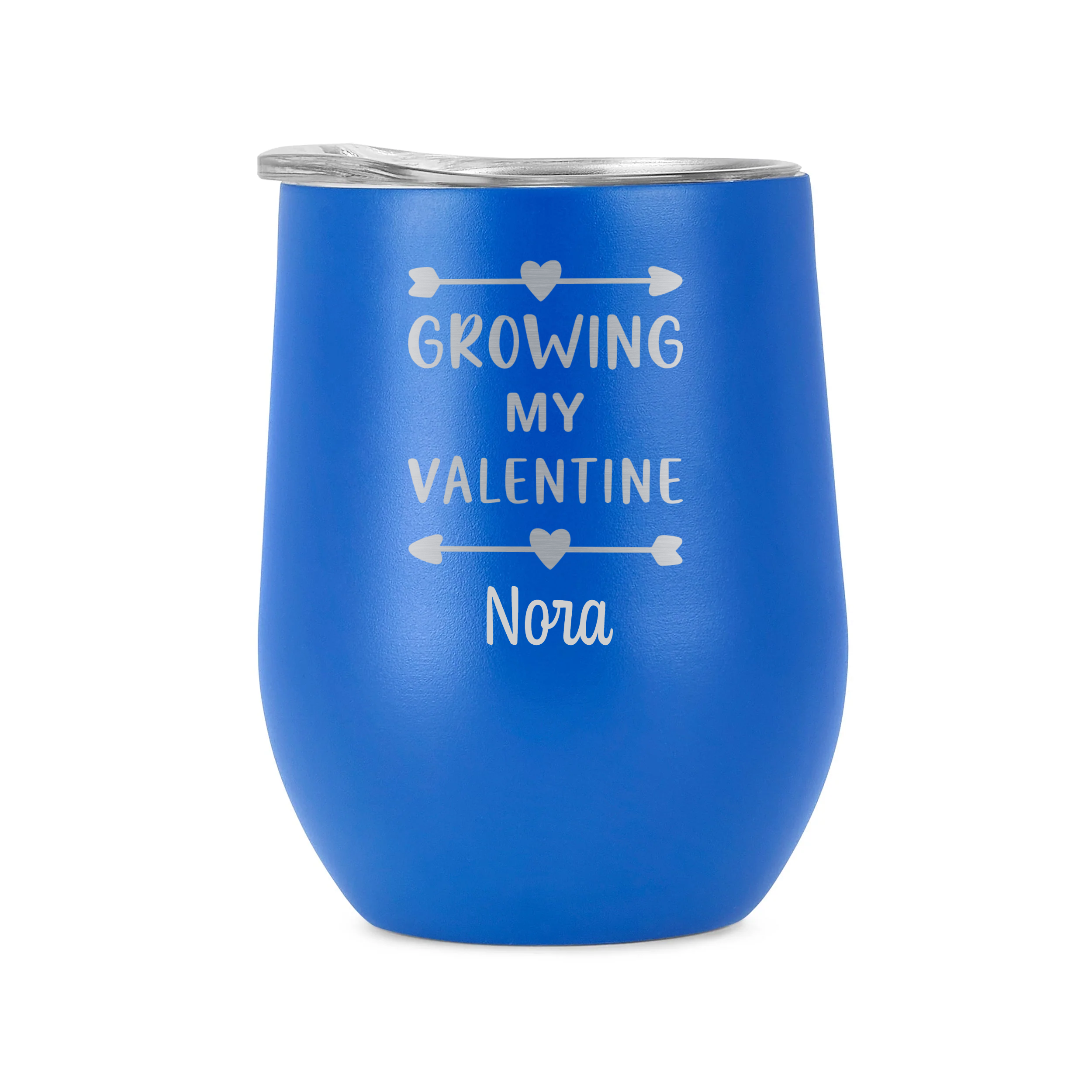 12oz Wine Tumbler with Witty Theme