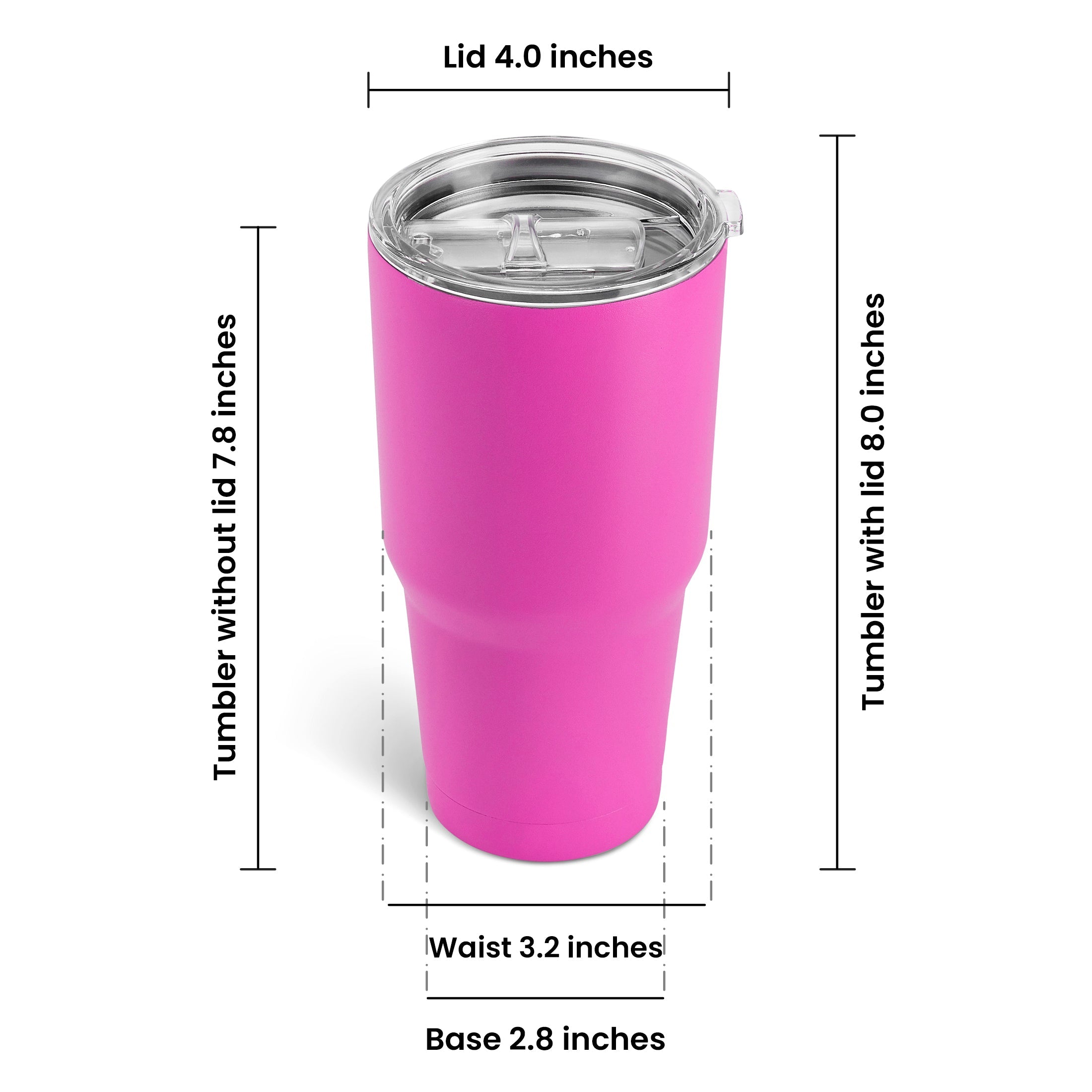 30oz Regular Tumbler For Wedding Party