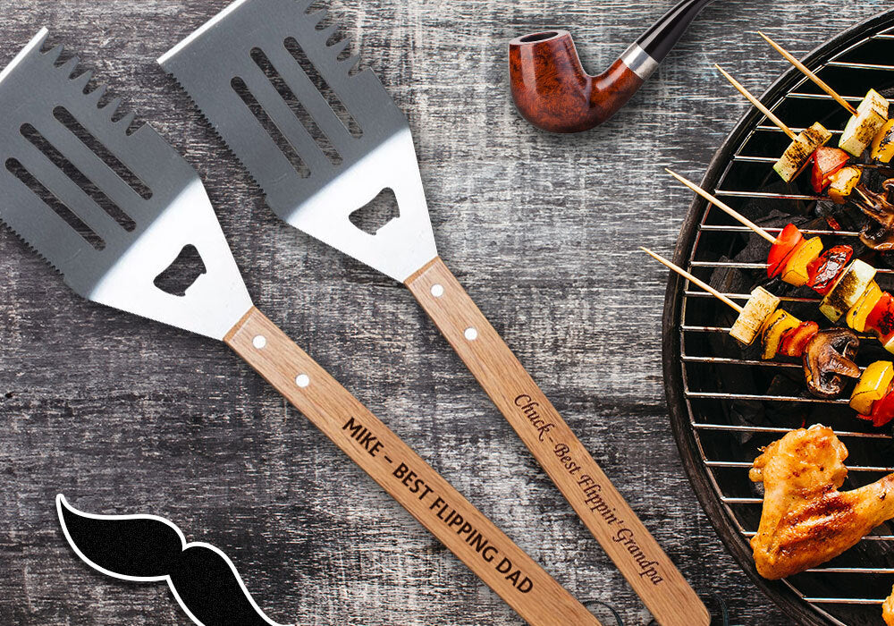 The Ultimate Grill Companion: The "Best Flippin' Dad" Personalized Grill Spatula