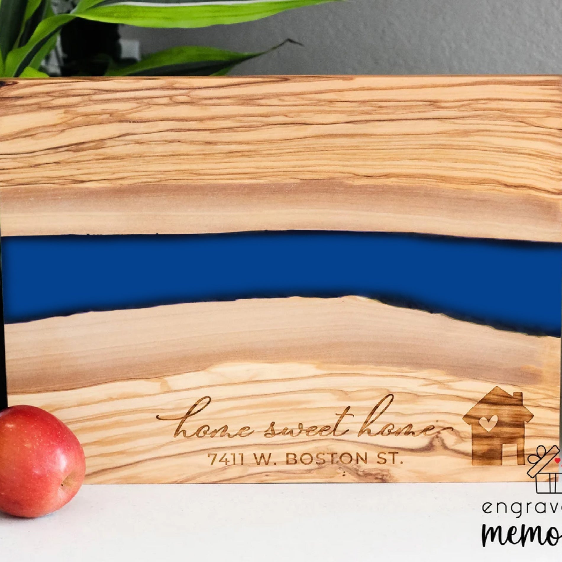 Olive Wood Resin Serving Board