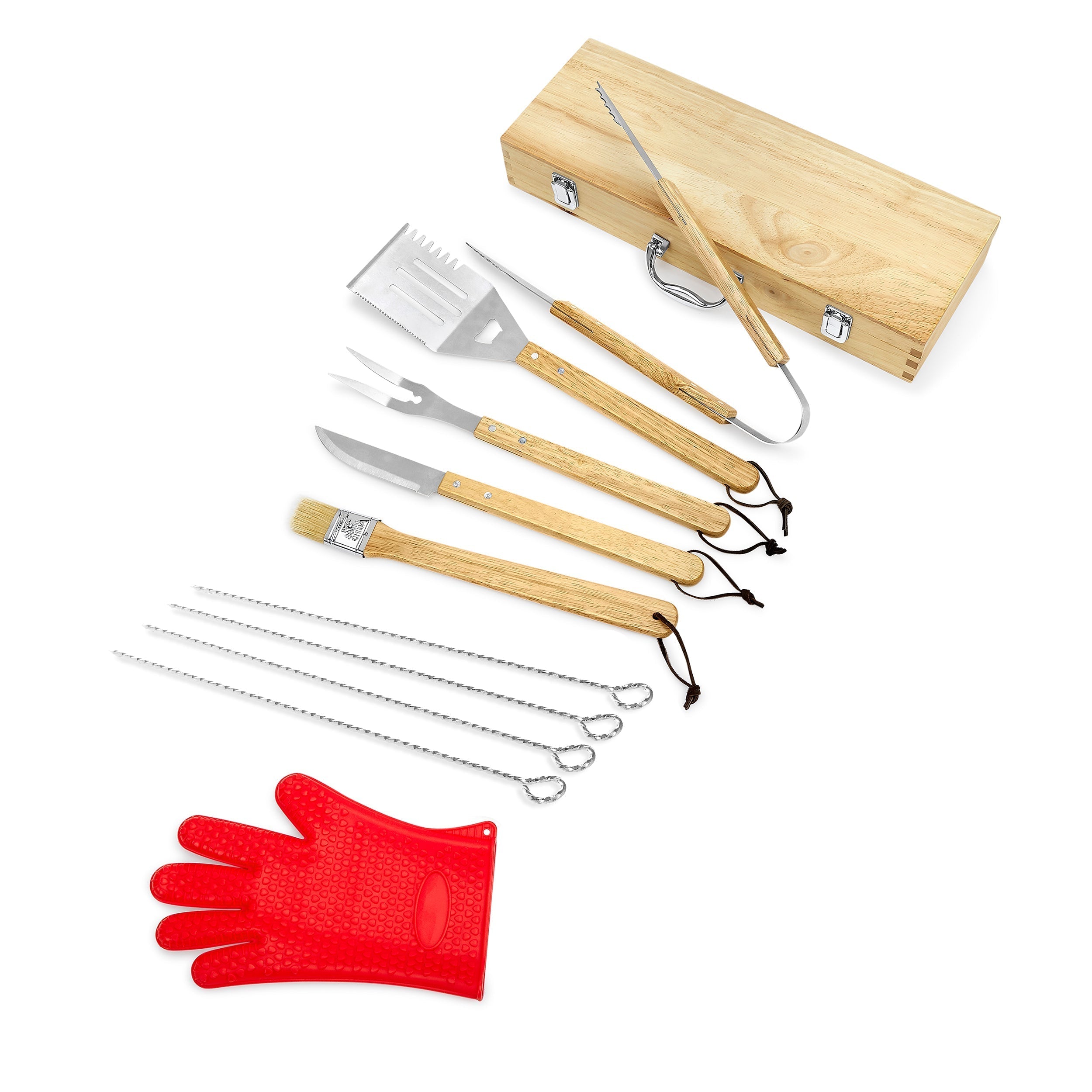 11 Piece BBQ Grill Set - Eat Drink Grill