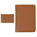 Personalized Leatherette Passport Wallet – Custom Engraved Travel Document Organizer