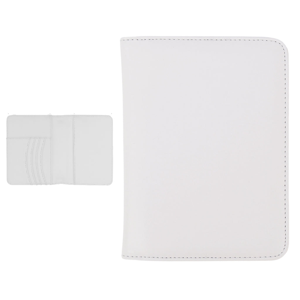 Personalized Leatherette Passport Wallet – Custom Engraved Travel Document Organizer