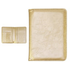 Personalized Leatherette Passport Wallet – Custom Engraved Travel Document Organizer