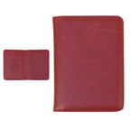 Personalized Leatherette Passport Wallet – Custom Engraved Travel Document Organizer