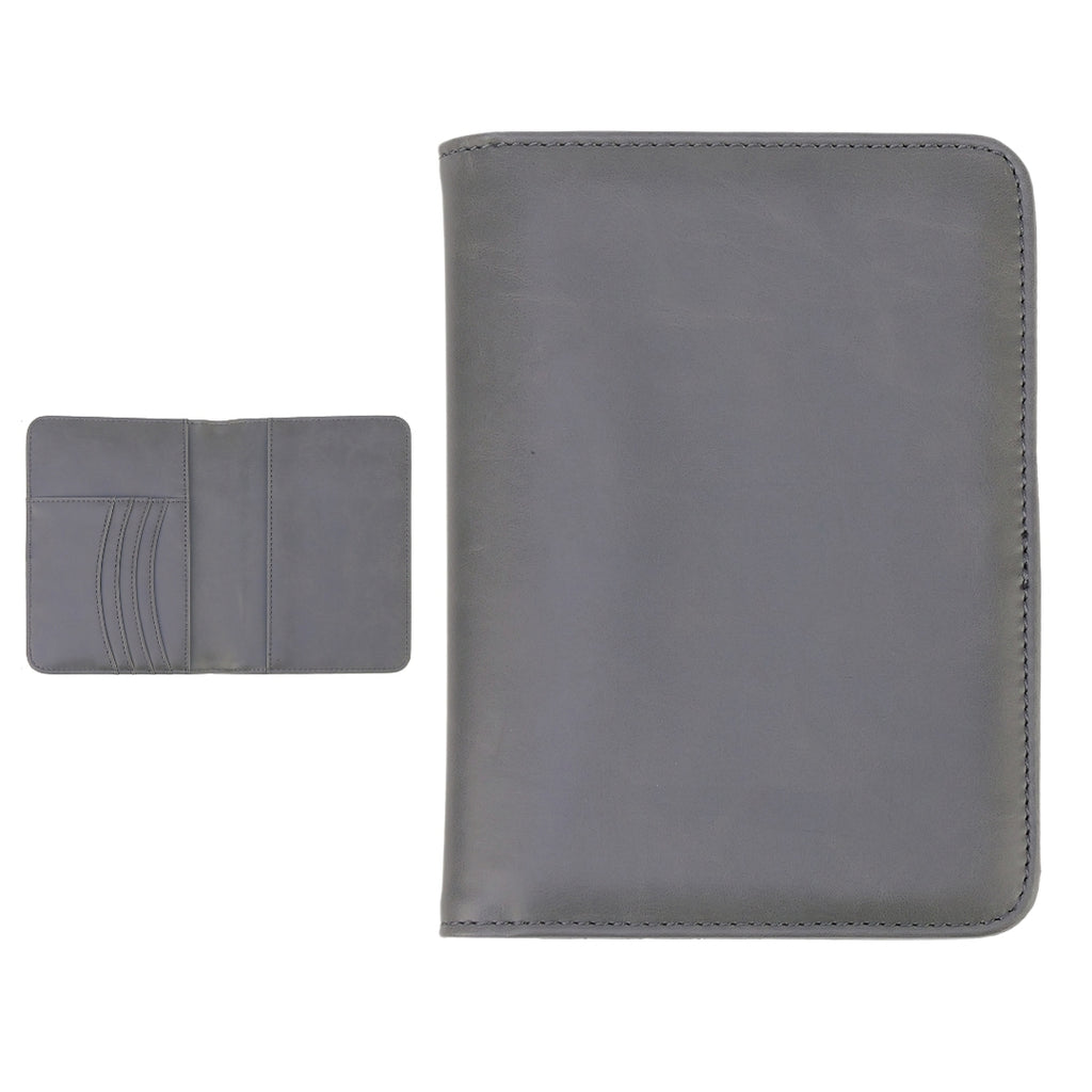 Personalized Leatherette Passport Wallet – Custom Engraved Travel Document Organizer