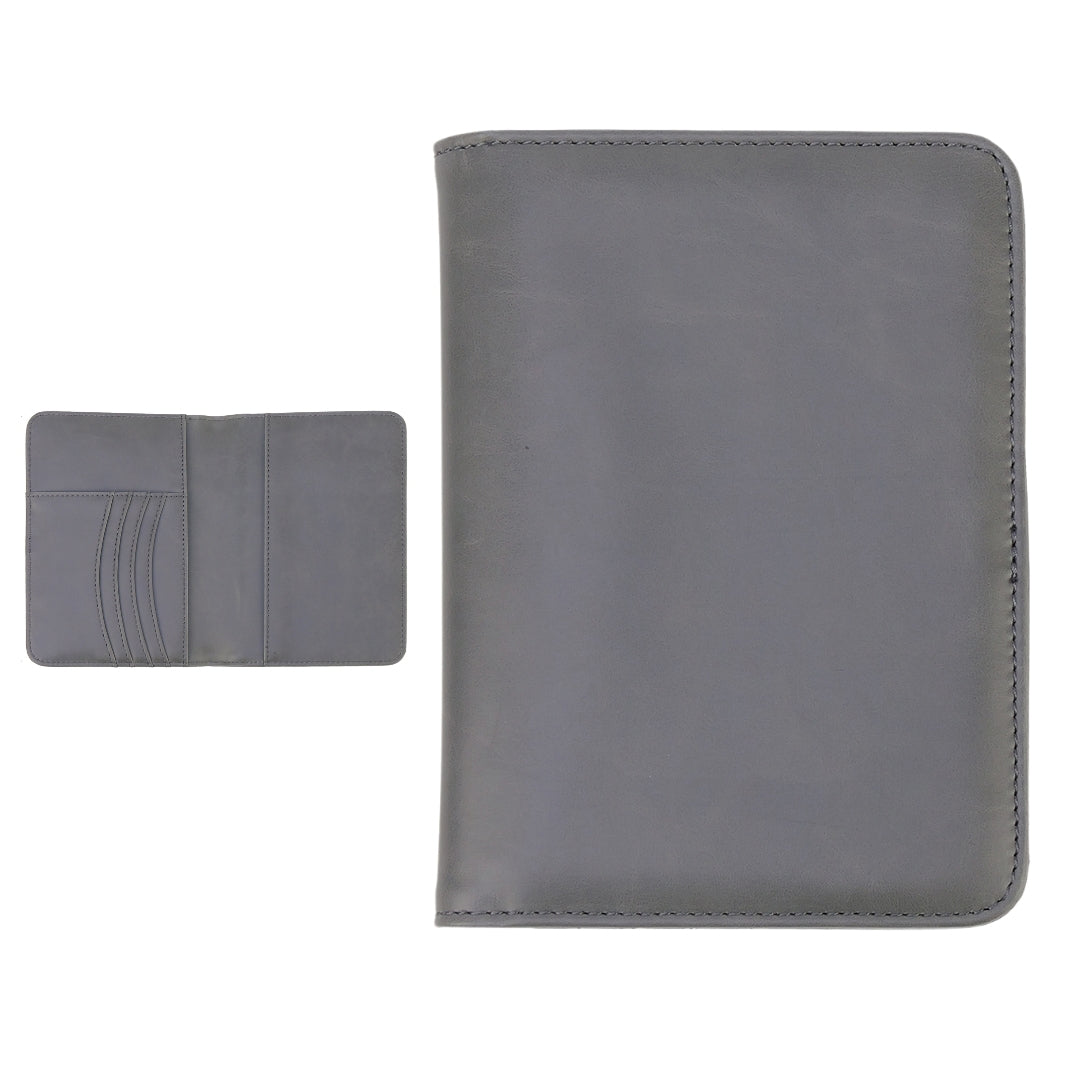 Personalized Leatherette Passport Wallet – Custom Engraved Travel Document Organizer