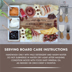 Personalized 11pc Charcuterie Board
