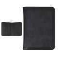 Personalized Leatherette Passport Wallet – Custom Engraved Travel Document Organizer