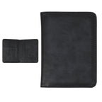 Personalized Leatherette Passport Wallet – Custom Engraved Travel Document Organizer