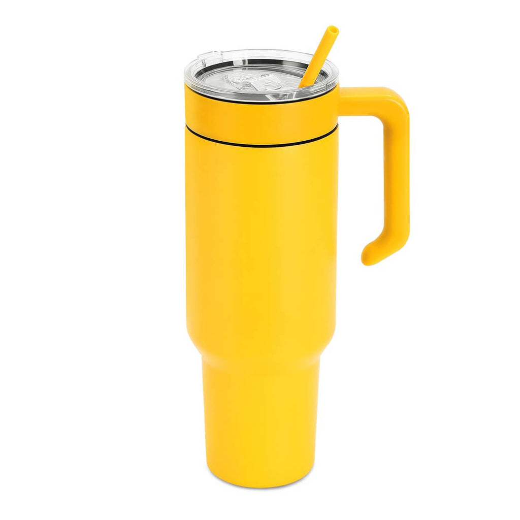 40oz Tumbler & Handle with Custom Logo