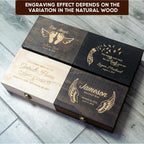 Personalized Memorial Keepsake Box, Sympathy Gift for Loss of Loved One