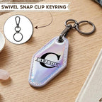 Personalized Leatherette Keychain