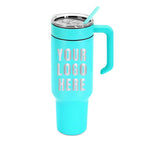 40oz Tumbler & Handle with Custom Logo