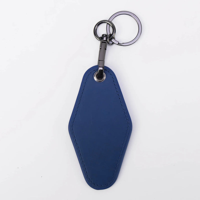 Personalized Leatherette Keychain