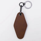 Personalized Leatherette Keychain