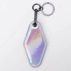 Personalized Leatherette Keychain