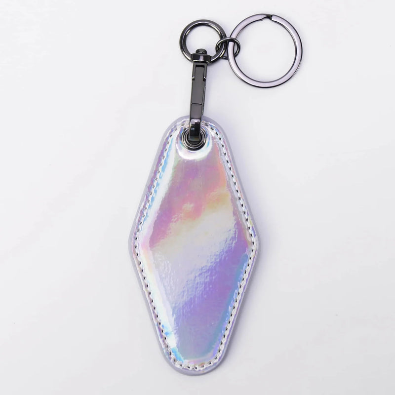 Personalized Leatherette Keychain