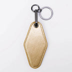 Personalized Leatherette Keychain