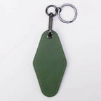 Personalized Leatherette Keychain