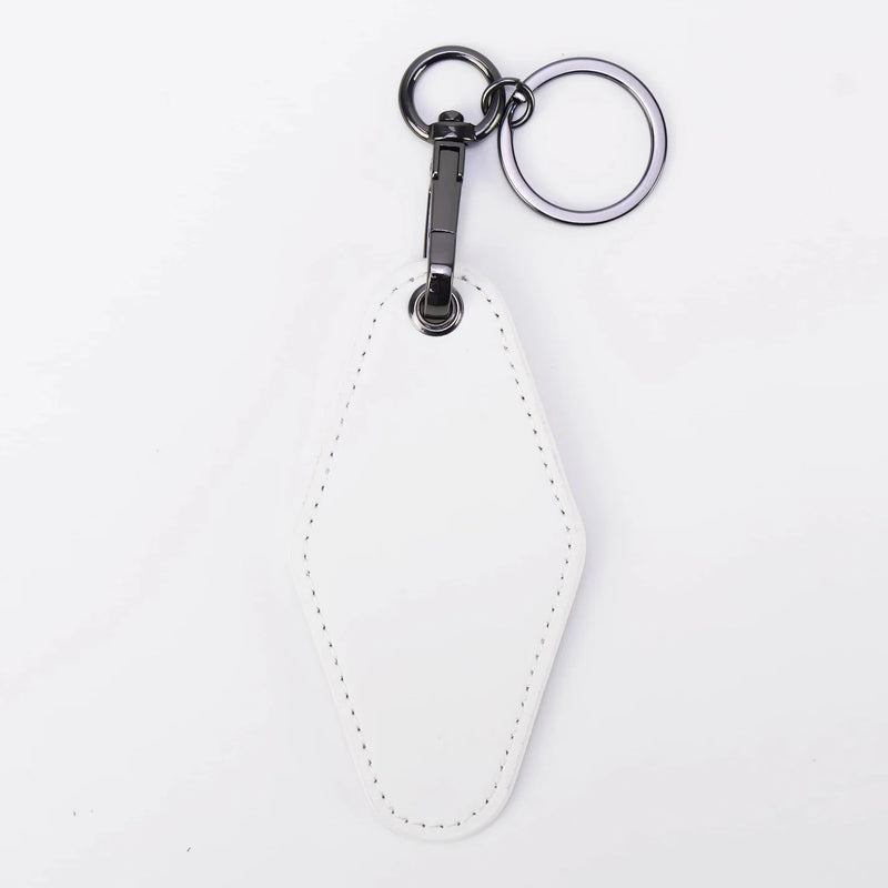 Personalized Leatherette Keychain
