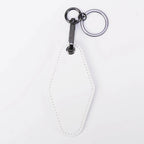Personalized Leatherette Keychain