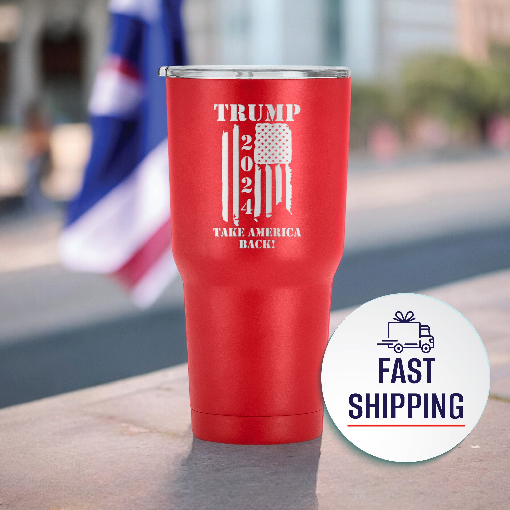 Donald Trump Tumbler, Trump 2024 Take America Back Tumbler with American Flag Voted for Fans Birthday Christmas Friends, 30 oz Stainless Steel Custom Insulated Travel Tumbler,Patriots Gifts.#AmericaTrump2024,#Personalized Gift,#Trump Gift,#Trump Supporter