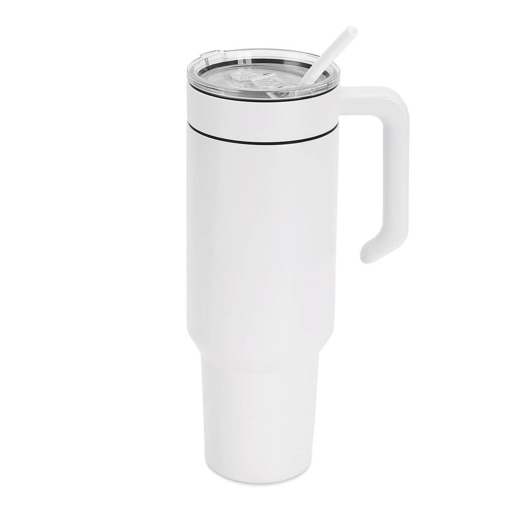 40oz Tumbler & Handle with Custom Logo