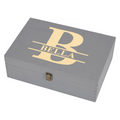 Personalized Monogram Keepsake Box, Engraved Gift for Men & Groomsmen
