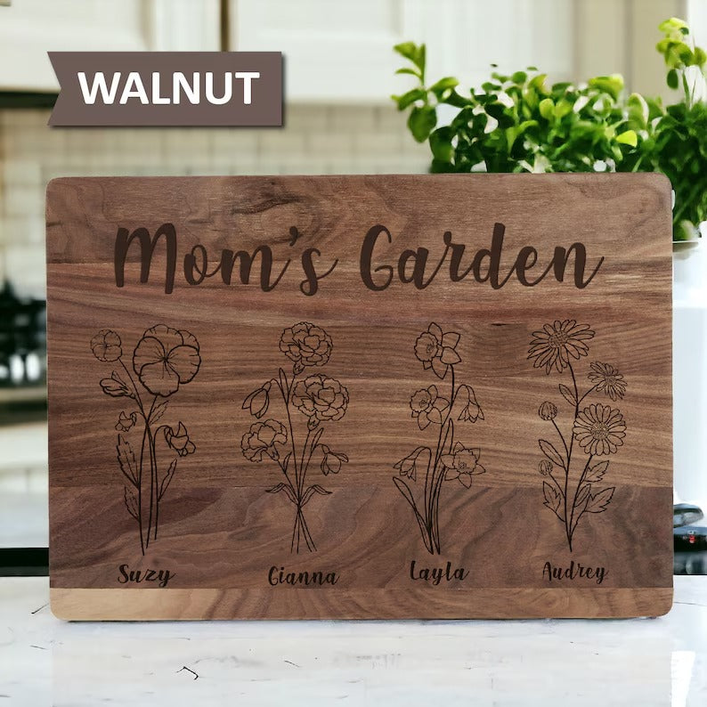 Personalized Cutting Board Gift For Mom