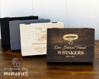 Personalized Pet Memorial Memory Box – Engraved Wooden Keepsake Box
