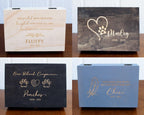 Personalized Pet Memorial Memory Box – Engraved Wooden Keepsake Box