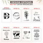 Personalized Leatherette Passport Wallet – Custom Engraved Travel Document Organizer