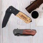 Personalized Pocket Knife – Custom Engraved Folding Knife with Bottle & Can Opener