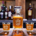 Custom Decanters & Personalized Whiskey Decanter Sets