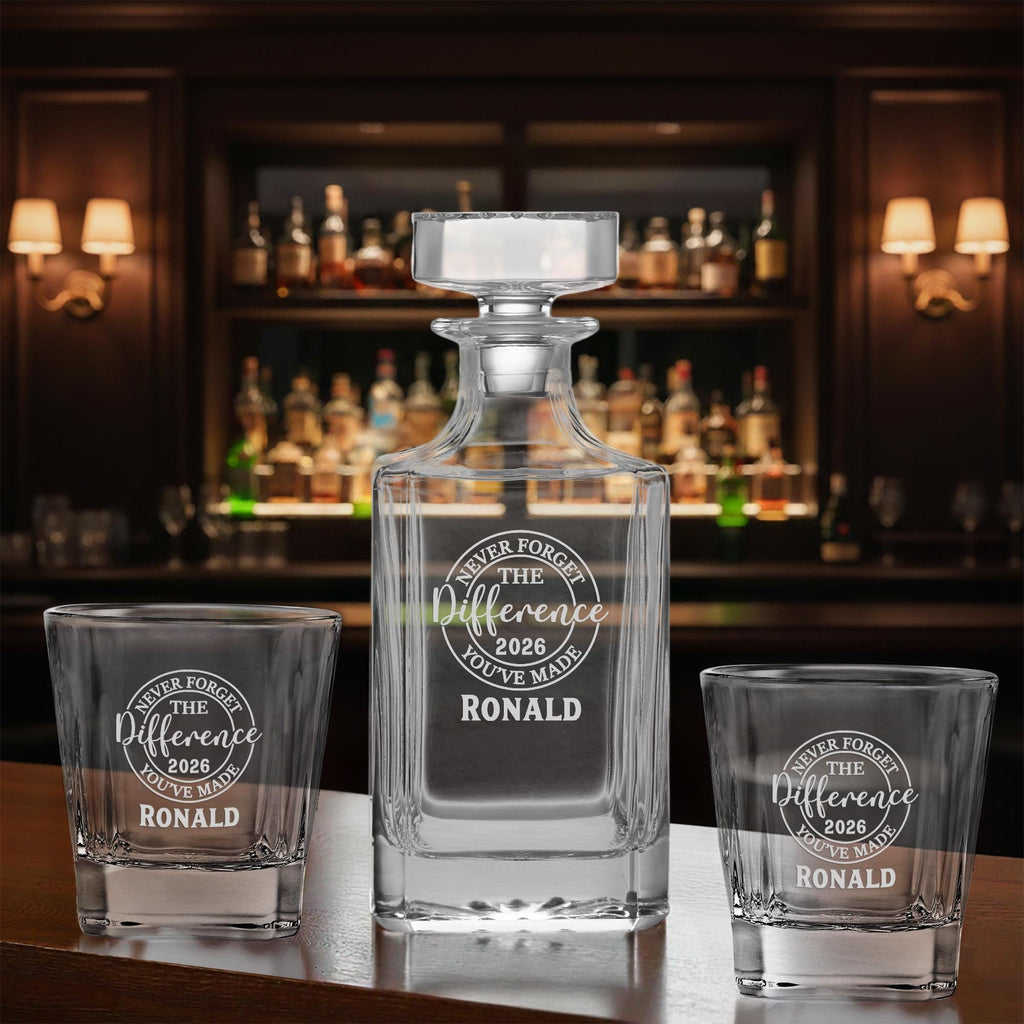 Custom Decanters & Personalized Whiskey Decanter Sets