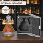 Triangle Whiskey Decanter