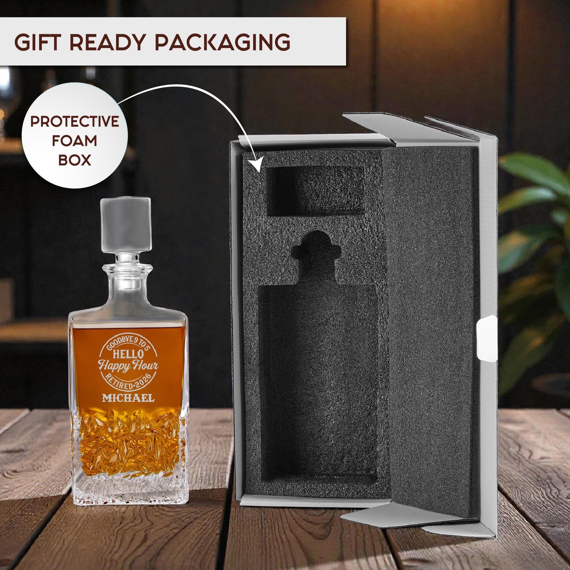 Rectangle Whiskey Decanter