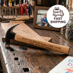 Personalized Hammer Gift Set – Custom Engraved 16oz Hammer Tool Kit