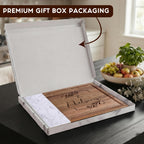 Personalized Cutting Board with Juice Groove