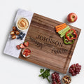 Personalized Cutting Board with Juice Groove