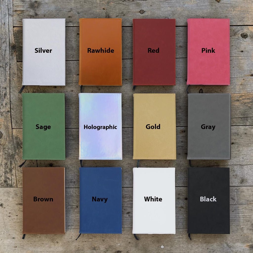 Personalized Journal Notebook – Custom Leatherette Diary for Daily Writing
