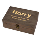 Personalized School Years Memory Box, Engraved Keepsake Chest for Kids
